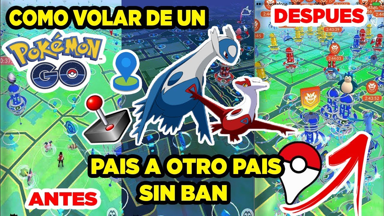 COMO USAR FLY DE UN LUGAR A OTRO EN POKEMON GO SIN BAN