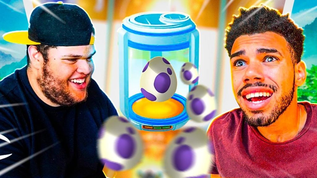 DESAFIO 20 OVOS DA SORTE VS EDUKOF - POKÉMON GO | Cris |