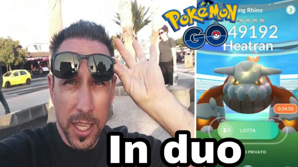 Raid Leggendario di Heatran (shiny) in duo: Pokémon Go Ita