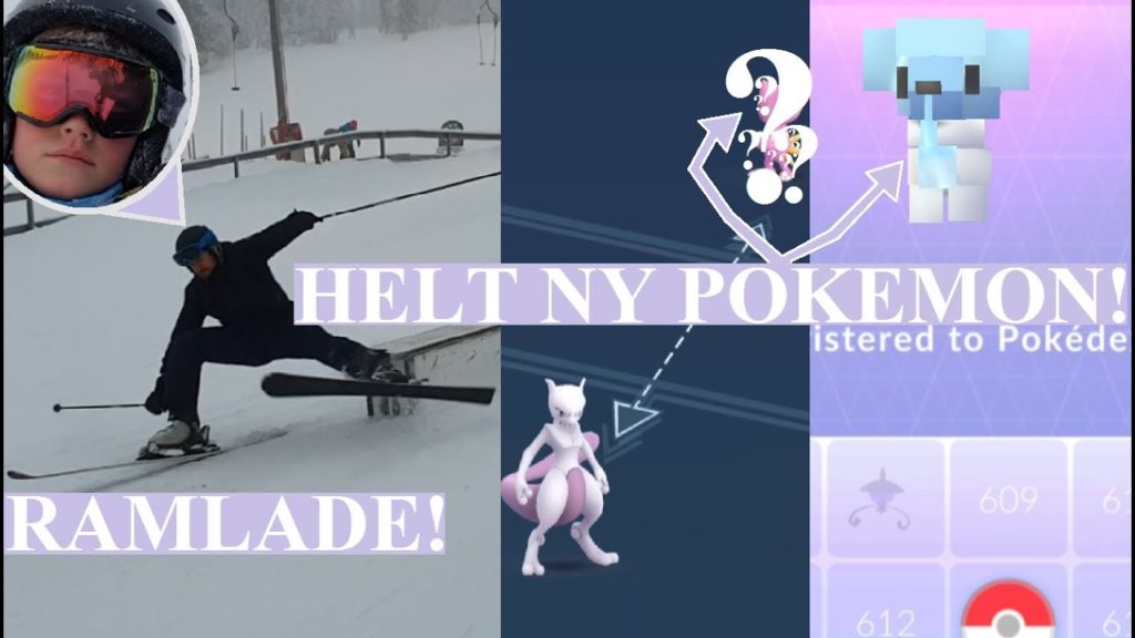 Pokemon GO på Svenska | FÅNGAR POKEMON I SKIDBACKEN! | Johans Pokemon GO