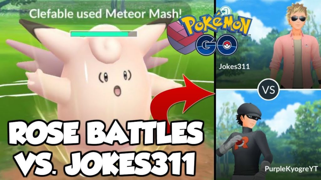 AN HOURS WORTH OF BATTLES AGAINST JOKES311! Pokemon GO PvP Rose Cup Great League Matches