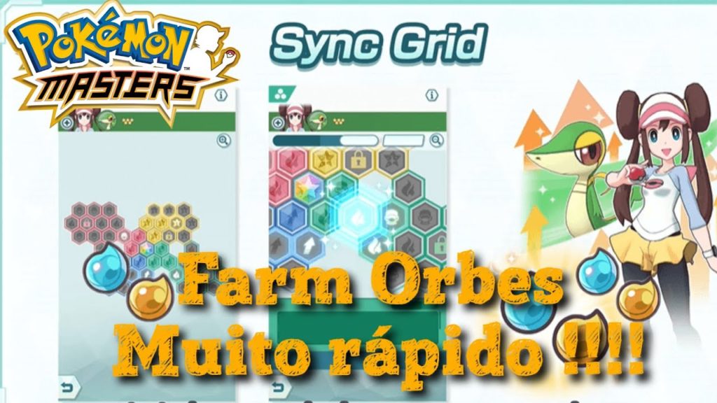 Pokémon Masters - Sync Orbs - Como Farmar Rápido !!