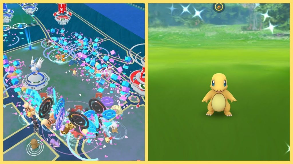 NEW MEGA SHINY CHARMANDER NEST IN POKEMON GO! Very High Spawn Rate!