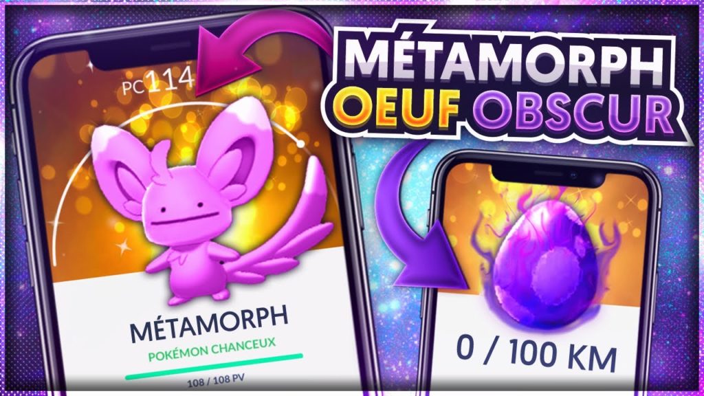 OEUF OBSCUR & MÉTAMORPH ! NOUVEAUX POKÉMON 5G CHINCHIDOU & SHINY ! NEWS POKÉMON GO !