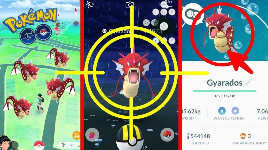 LAS MEJORES UBICACIONES PARA CONSEGUIR A GYARADOS SHINY! - POKEMON GO
