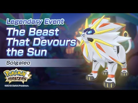 Pokémon Masters - Reading Through "The Beast that Devours the Sun" Event