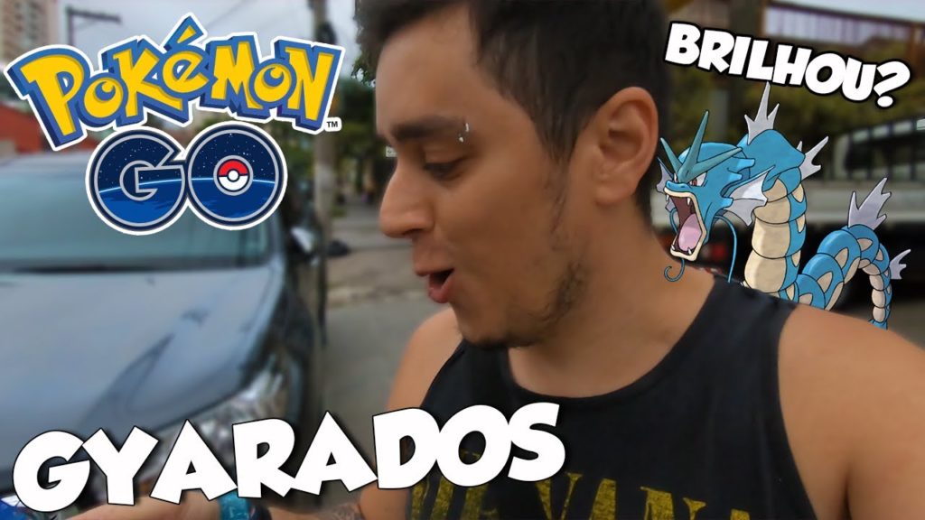 ENCONTRAMOS 2 GYARADOS SELVAGENS! BRILHOU? - Pokémon Go  | Capturando Shiny (Parte 145)