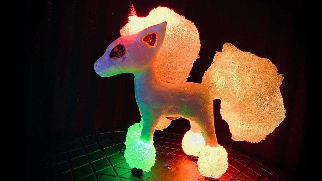 Making Galarian Pokemon SHINY Ponyta with 3d pen in Sword and Shield