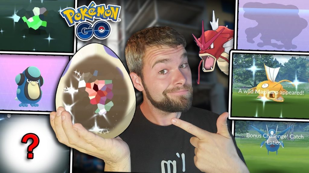 3 SHINY POKEMON CAUGHT AND A SHINY HATCH! SEEMS FISHY! (Pokemon GO Lunar New Year Event)