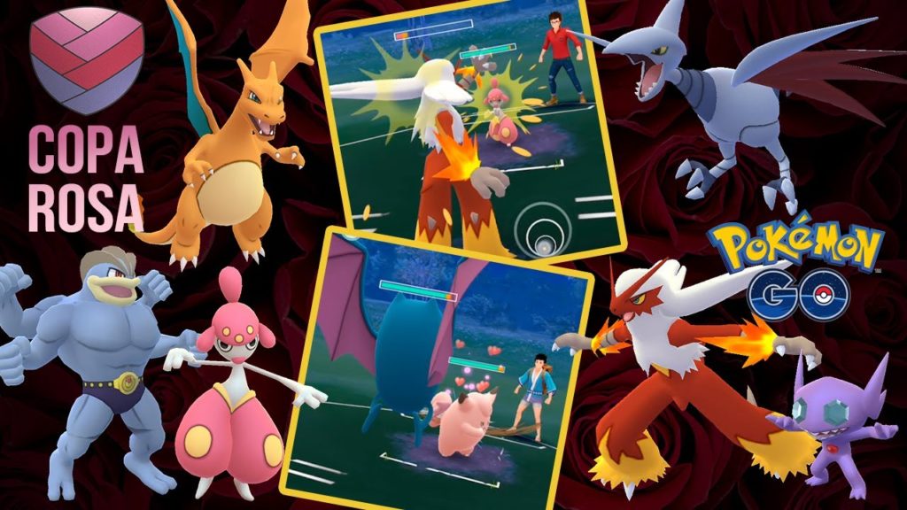 Primeras prácticas de la Copa Rosa [Pokémon GO]
