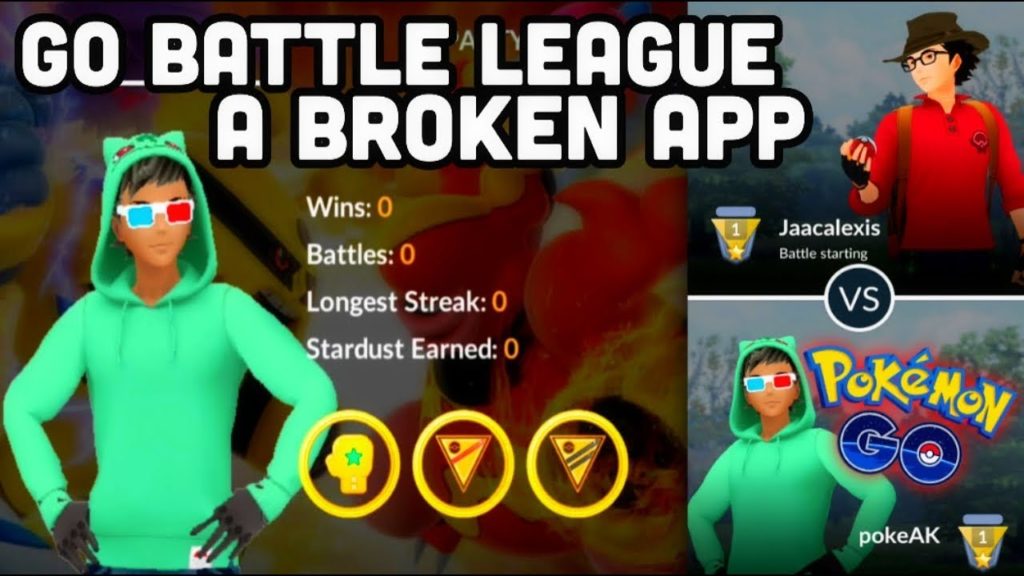 GO Battle League gameplay in Pokemon GO but it's broken | More details