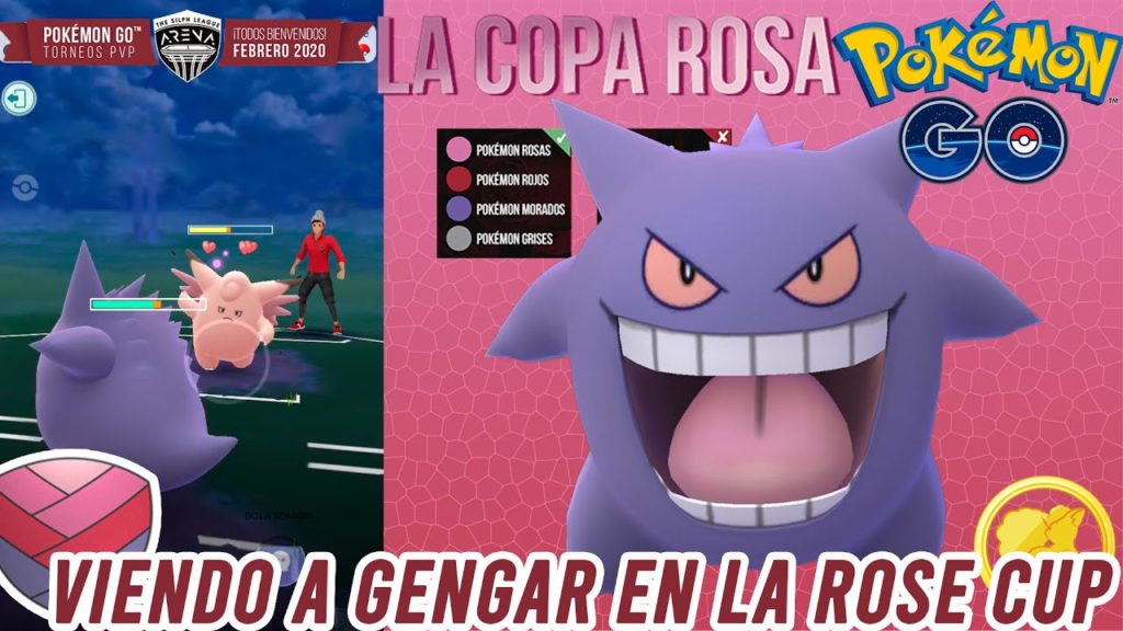 ¡VIENDO a GENGAR en la COPA ROSA!-Pokémon Go PvP