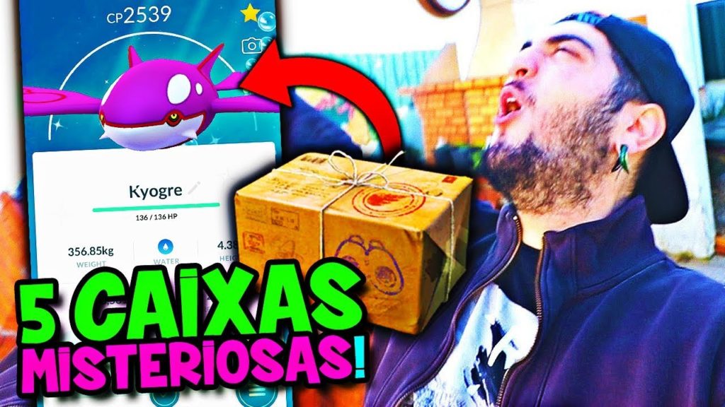POKÉMON GO 2 #29 - 5 CAIXAS MISTERIOSAS DE LENDÁRIO !!