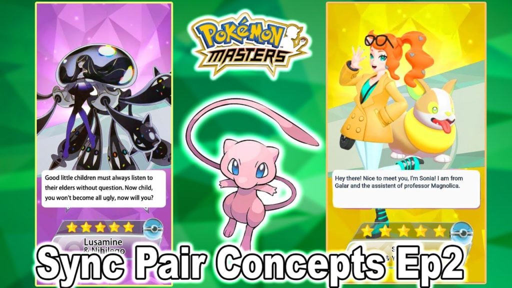 WAY TOO OVERPOWERED LUSAMINE CONCEPT! SO MANY GEN 8 CHARACTERS! Ep. 2 Pokemon Masters Concepts