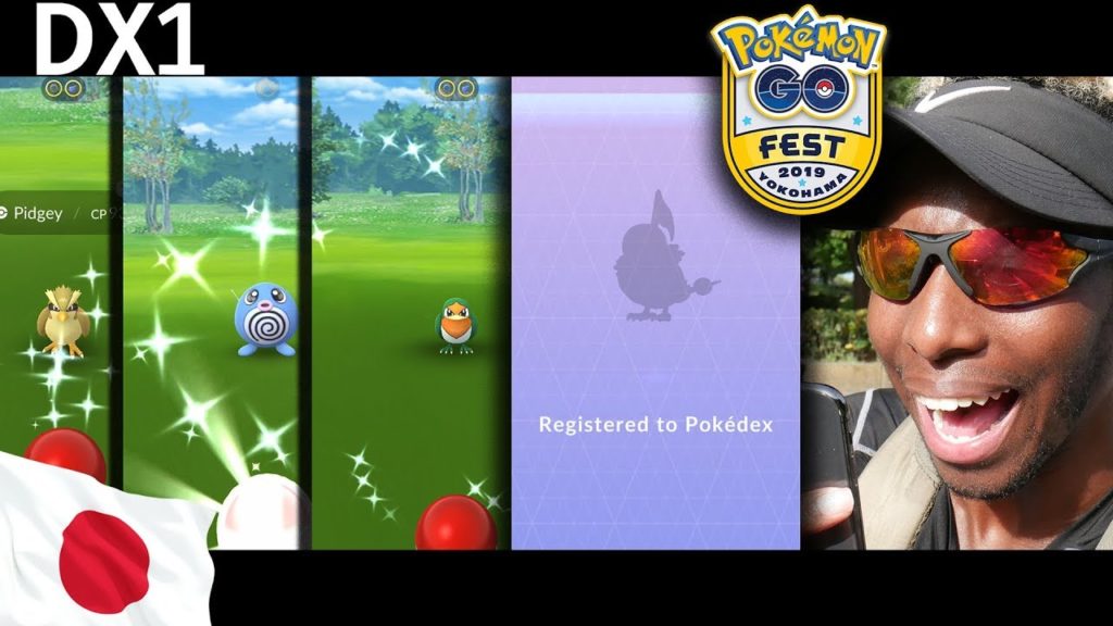 THE CRAZIEST SHINY BIRD TAKEOVER EVER in Pokemon GO Fest Yokahama!!