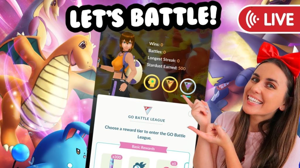 🔴LIVE - GO BATTLE LEAGUE! Pokémon GO