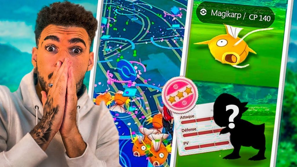 MAGIKARP SHINY E OVO 100% DE IV *Nunca gritei tanto* - POKEMON GO | Cris |