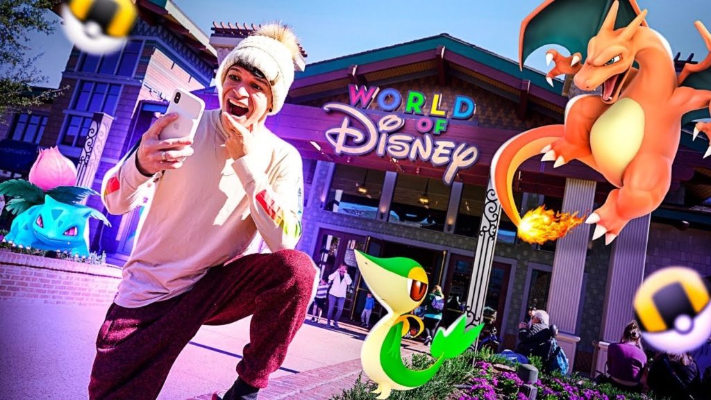 O MELHOR LUGAR DO MUNDO DE POKEMON GO: DISNEY ‹ ARUAN ›