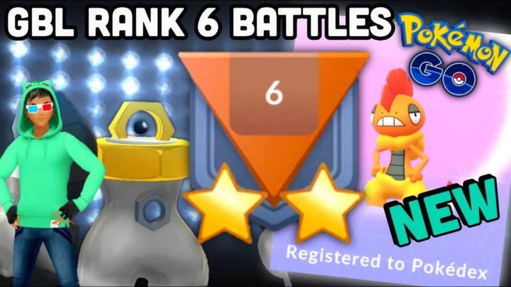 GO Battle League update & Scrafty acquired in Pokemon GO | Rank 6 Battles