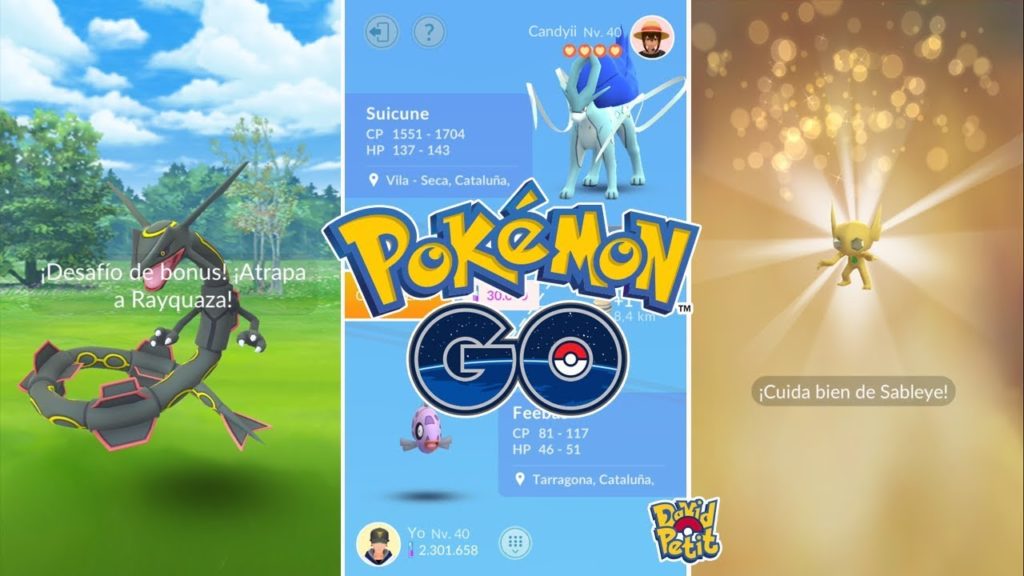 MUCHOS MOMENTOS ÉPICOS EN DOS DÍAS! SIN PALABRAS...  [Pokémon GO-davidpetit]