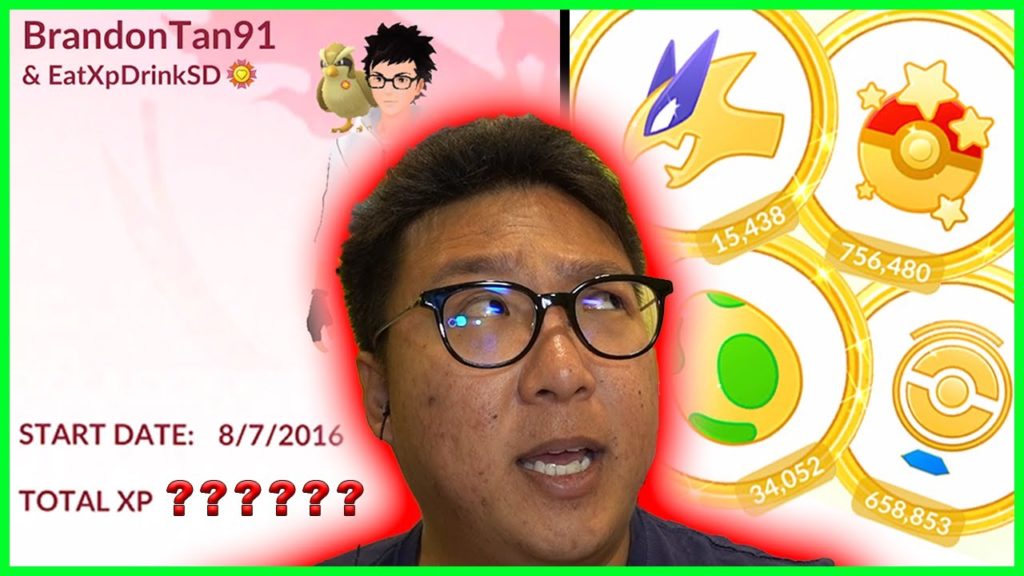 BRANDONTAN91'S POKEMON GO STATS AND COLLECTION