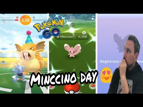 Day Minccino! Ricompensa dello shiny: Pokémon Go Ita