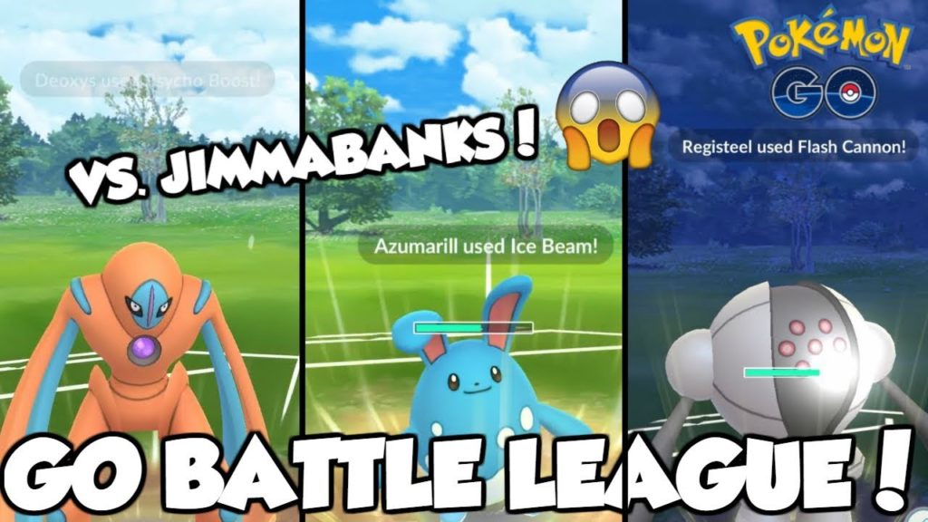 I FACED JIMMABANKS IN THE GO BATTLE LEAGUE! POKEMON GO GREAT LEAGUE MATCHES