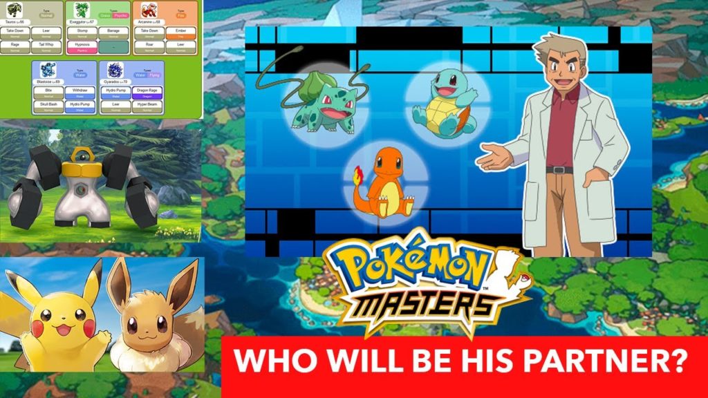 Oak in Pokemon Masters!? Who Is His Partner?? / News