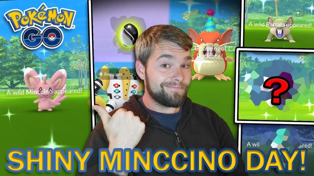 SHINY MINCCINO RESEARCH DAY! THIS WAS A GREAT EVENT! (Pokemon GO)