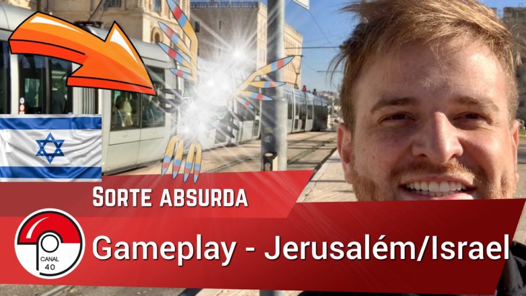 Peguei o Regional mais RARO do Mundo | Jerusalém/Israel - Pokémon GO