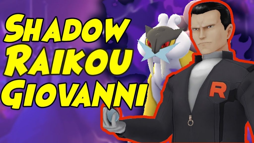 How to Beat Giovanni Shadow RAIKOU Team in Pokemon GO