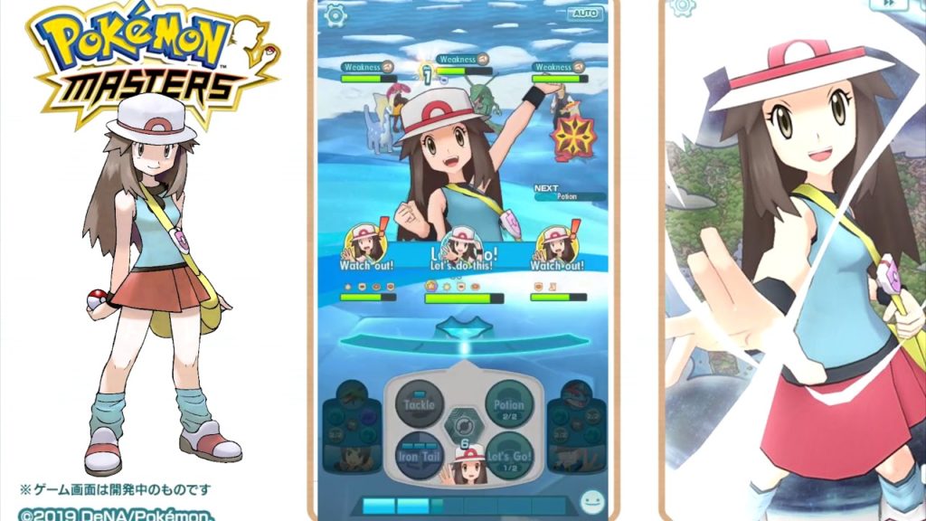 LEAF BEST GIRL POKEMON MASTERS DISCORD 3 LEAFS UNITY ATTACK SO FUN AND CUTE RAVEN KYLUNV TEAM