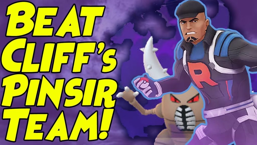 How to Beat Team Rocket Cliff NEW Pinsir Team Pokemon GO