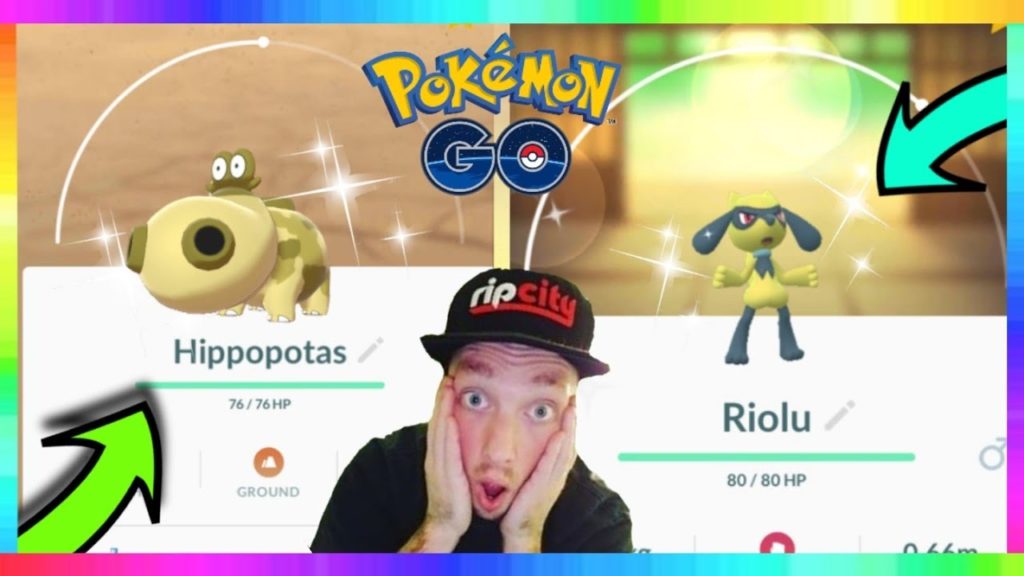 NEW SHINY RIOLU & SHINY HIPPOPOTAS IN POKEMON GO! SINNOH CELEBRATION EVENT