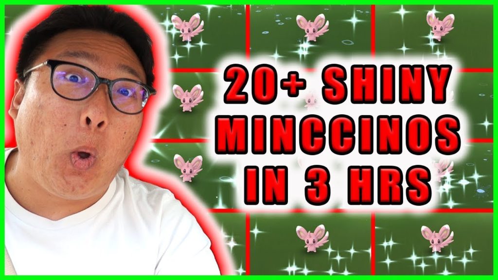 I CAUGHT 20+ SHINY MINCCINOS IN 3 HOURS IN POKEMON GO