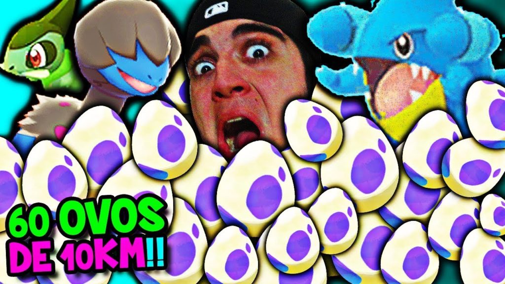 POKÉMON GO 2 #31 - ESPECIAL ! ABRINDO 60 OVOS DE 10KM NO MESMO DIA !!