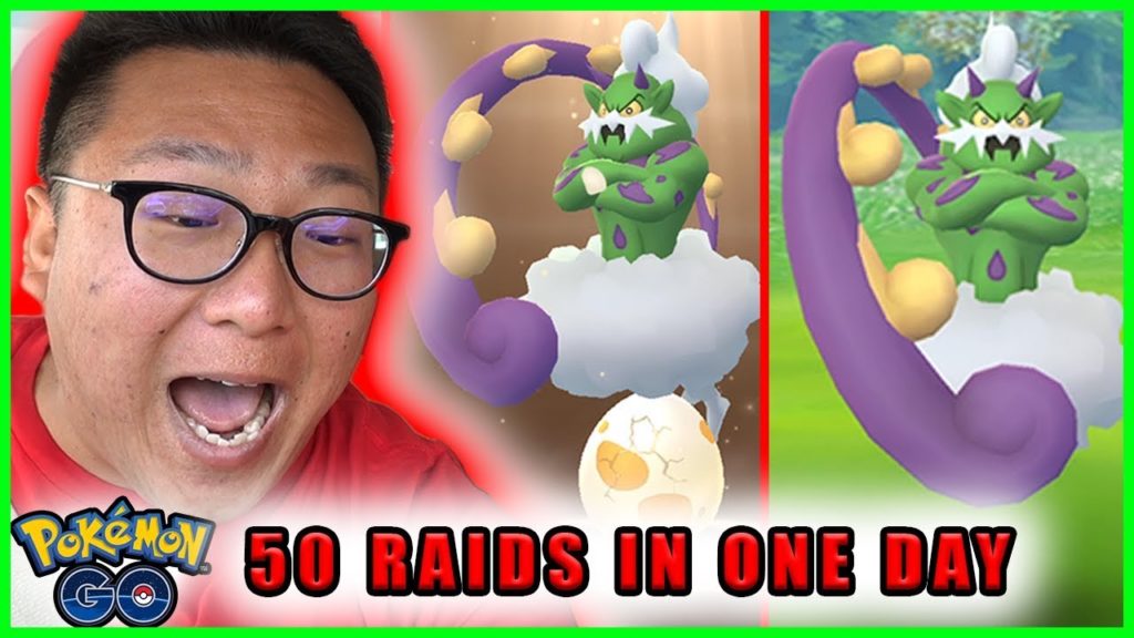 GLITCHED TORNADUS HATCHING? 50 TORNADUS RAIDS IN ONE DAY - Pokemon GO, Singapore