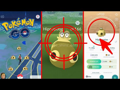 Top 5 MEJORES UBICACIONES PARA HIPPOPOTAS SHINY! - POKEMON GO!