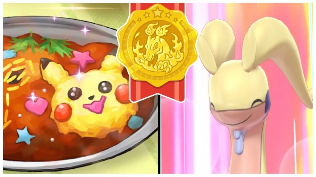 Pokemon MASTER CHEF feeding the shiny goodra and comp talk