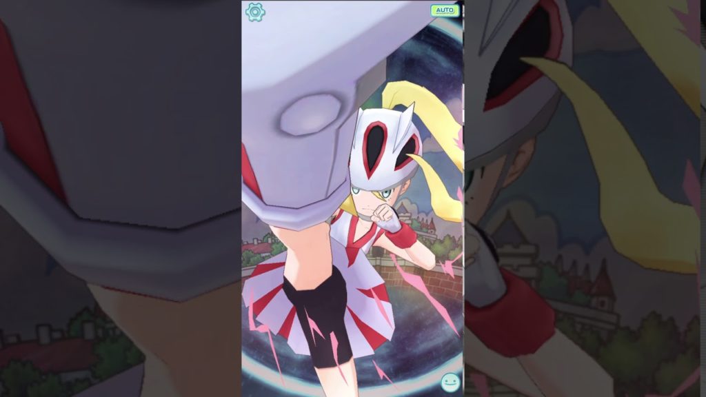 Pokemon Masters - Battle Challenge: EX Korrina - Very Hard - Co-op with NPCs - Auto Mode