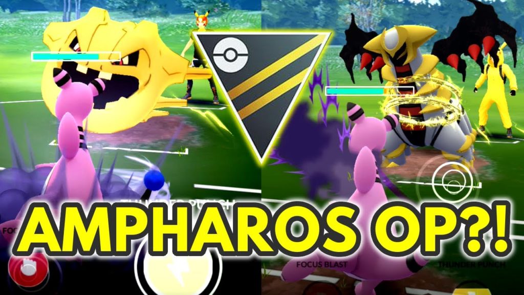 Ampharos Sweeps the Ultra League | Pokemon GO Battle League