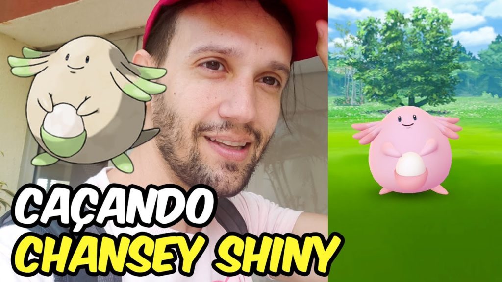 CHANSEY SHINY, caçando no CEMITÉRIO, GAMEPLAY | Pokemon Go