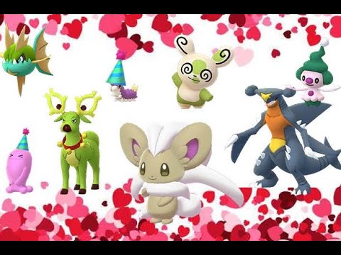 Pokemon Go 154 : Mes Shiny juste avant la St Valentin :)