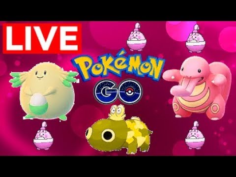 Pokemon Go Valentine's Event - Shiny Chansey & Hippopotas(caught) Hunt