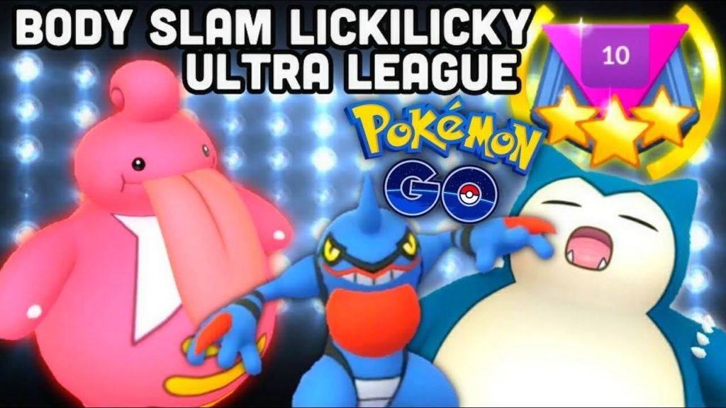 Body Slam Lickilicky in Ultra GO Battle League Rank 10 Pokemon GO | Snorlax + Lickilicky combo