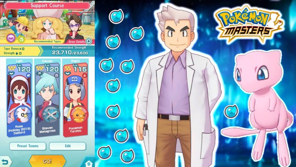 BEST TEAMS TO FARM SYNC ORBS ON AUTO FOR MEW & OAK AND STEVEN & METAGROSS! | Pokemon Masters