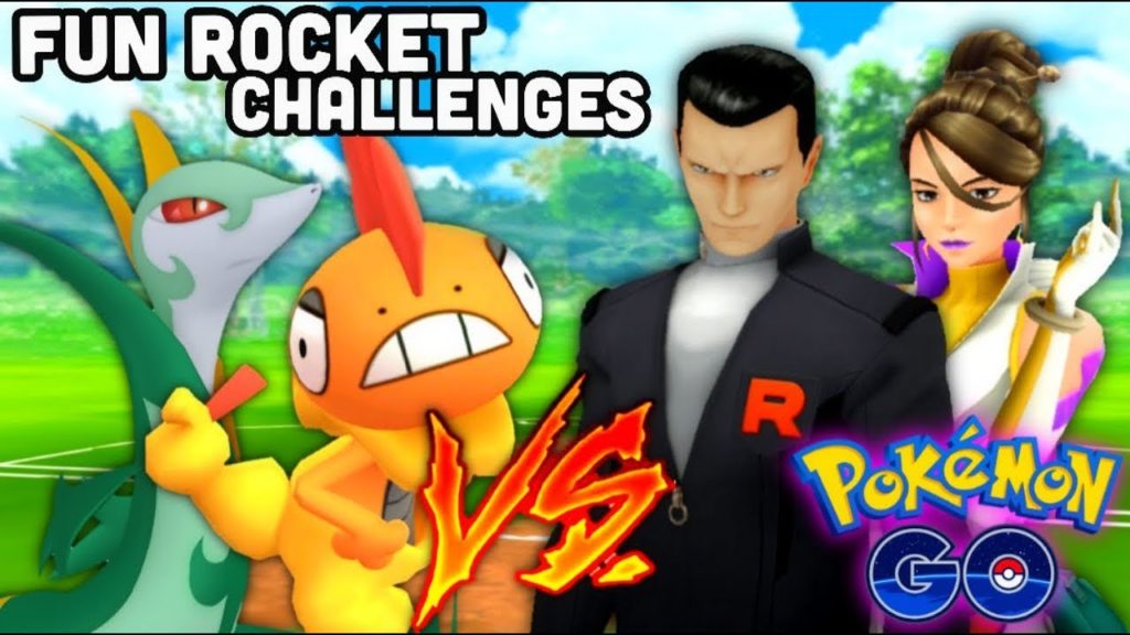 One Scrafty defeats Rocket Leaders in Pokemon GO | Unique Giovanni Battle