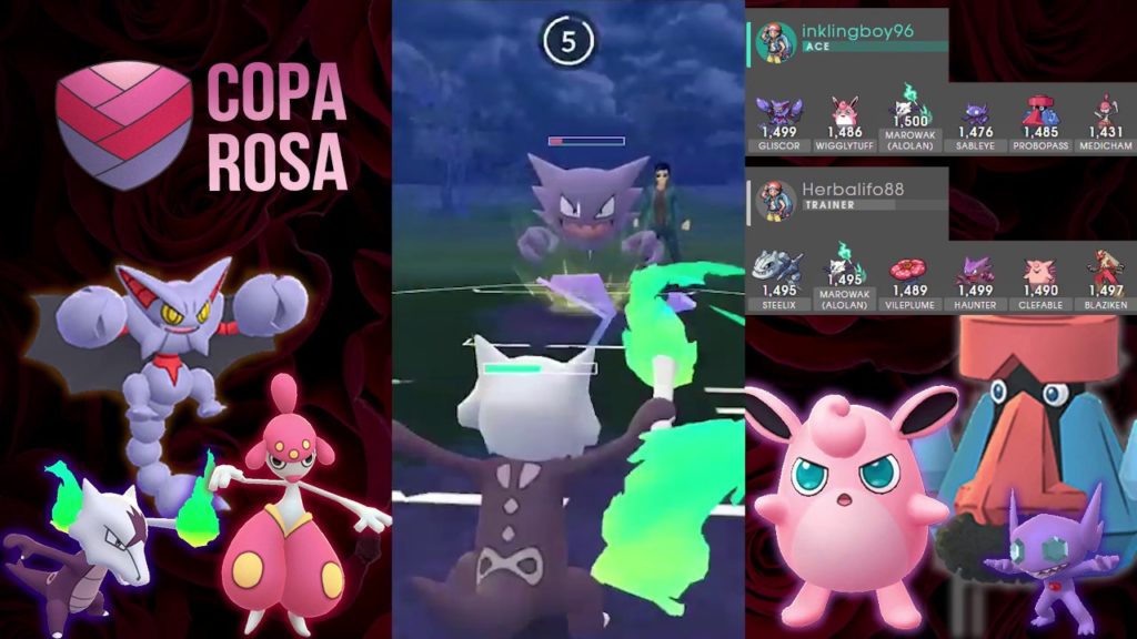 Torneo de Copa Rosa 5-0 de InklingBoy [Pokémon GO]