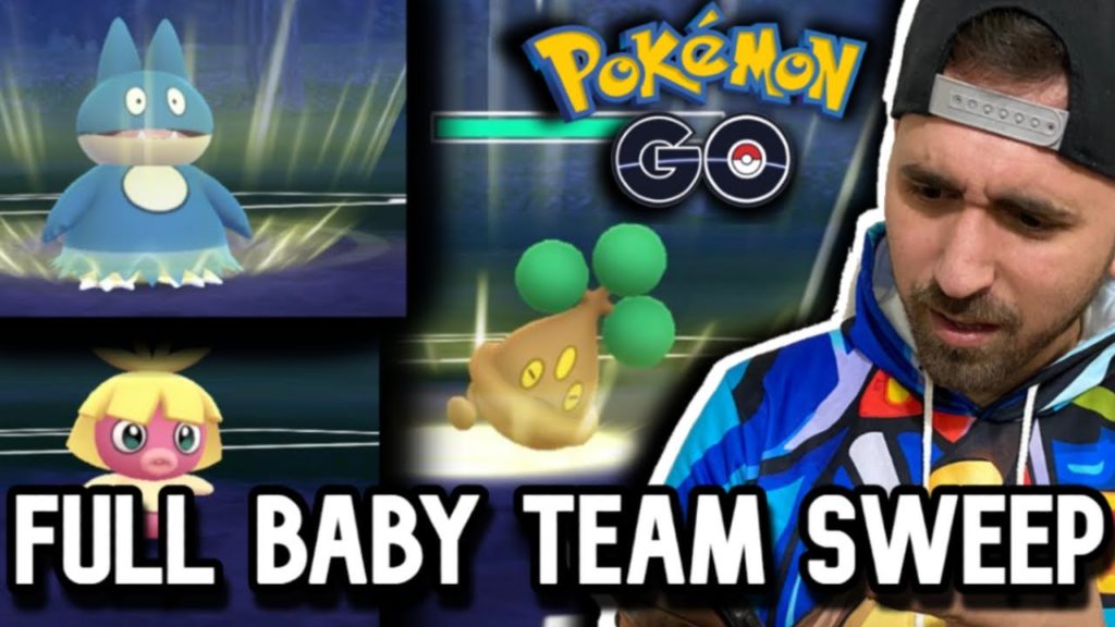 BABY TEAM SWEEPS GO BATTLE LEAGUE !! | Pokemon Go PvP