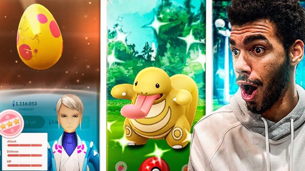 O SHINY DE OURO E O 100% MAIS FORTE DOS GINÁSIOS - POKEMON GO | Cris |